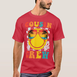 Cousin crew 2025 Summer Vacation Beach Family Trip T-Shirt