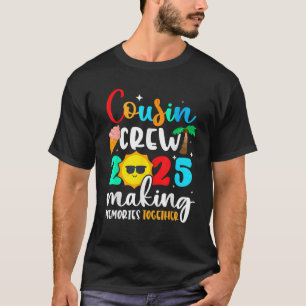 Cousin crew 2025 Summer Vacation Beach Family Trip T-Shirt