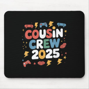 Cousin Crew 2025 Video Game Family Reunion Matchin Mouse Pad