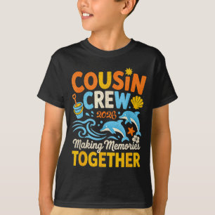 Cousin crew 2026 summer vacation beach family T-Shirt