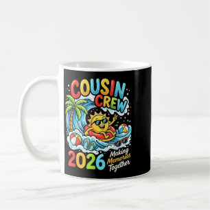 Cousin Crew 2026 Vacation Summer Memories Matching Coffee Mug