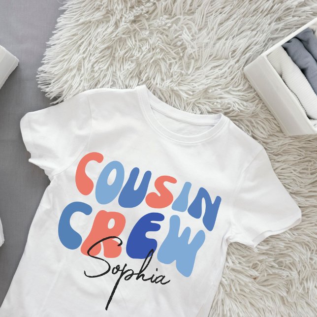 Cousin Crew 4th of July Family Reunion Matching  T-Shirt (Creator Uploaded)