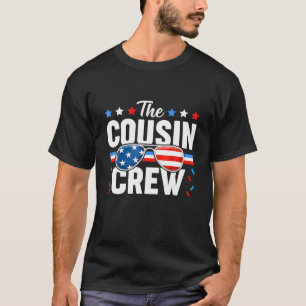 Cousin Crew 4Th Of July Patriotic American Family T-Shirt