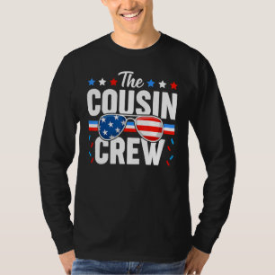Cousin Crew 4th Of July Patriotic American Family T-Shirt