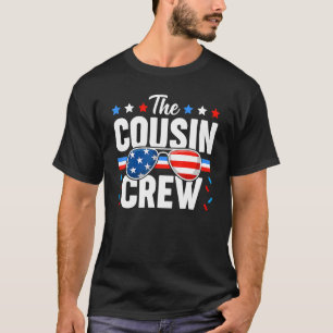 Cousin Crew 4th Of July Patriotic American Family T-Shirt