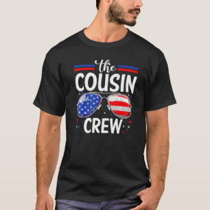 Cousin Crew 4th Of July Patriotic American Family T-Shirt