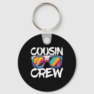 Cousin Crew Adults Kids Matching Cousin Crew  Key Ring