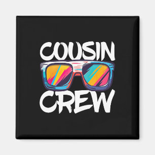 Cousin Crew Adults Kids Matching Cousin Crew  Magnet