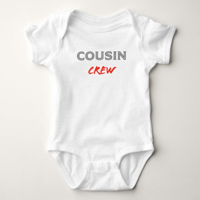 Cousin Crew Baby Bodysuit (Front)