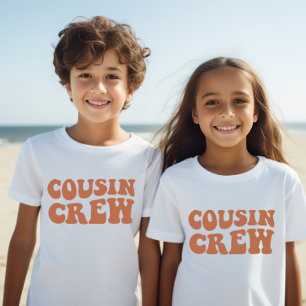 Cousin Crew Brown Matching Family Kids Unisex T-Shirt
