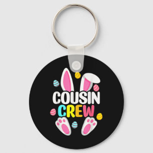 Cousin Crew Bunny Family Matching Easter Boys Girl Key Ring