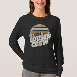 Cousin Crew Camping Outdoor Sunset Summer Camp 1 T-Shirt