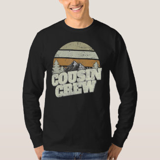 Cousin Crew Camping Outdoor Sunset Summer Camp 1 T-Shirt