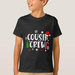 Cousin Crew Candy Cane Snowflake Pajamas Holiday C T-Shirt