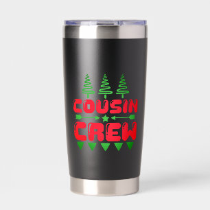 Cousin Crew Christmas Family Matching Design-86044 Insulated Tumbler