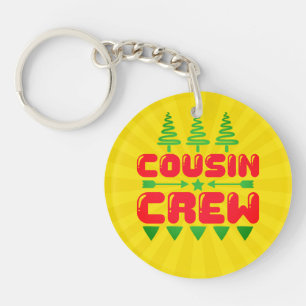Cousin Crew Christmas Family Matching Design-86044 Key Ring