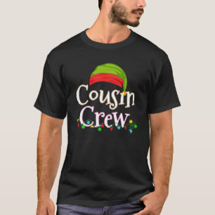 Cousin Crew Christmas Family Member Group Cousins T-Shirt
