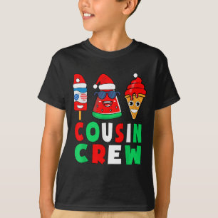 Cousin Crew Christmas In July Squad Pajamas Matchi T-Shirt