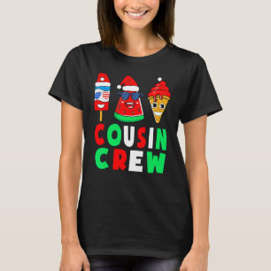 Cousin Crew Christmas In July Squad Pyjamas Matchi T-Shirt