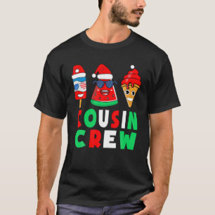 Cousin Crew Christmas In July Squad Pyjamas Matchi T-Shirt