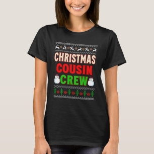 Cousin Crew Christmas Pyjamas Cousin Gifts T-Shirt