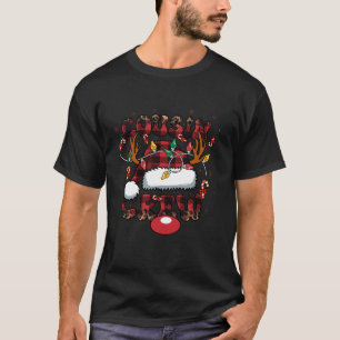 Cousin Crew Christmas Reindeer Santa Hat Xmas Men  T-Shirt