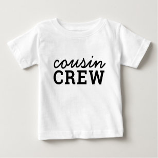 Cousin Crew   Cool Matching Trendy Stylish Modern Baby T-Shirt