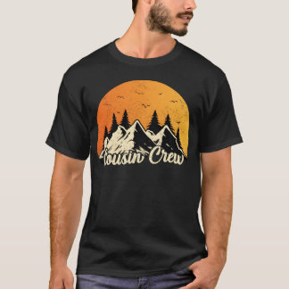 Cousin Crew Cousins Summer Camp Retro Vintage gift T-Shirt