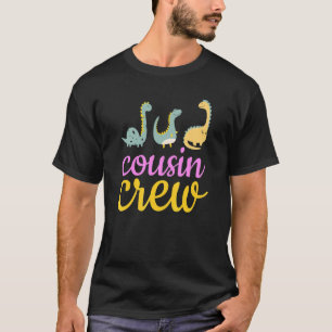 Cousin Crew Dino Pajamas Cousin Squad For Kids T-Shirt