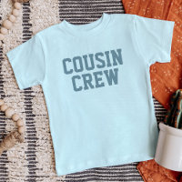 Cousin Crew | Dusty Blue Kids Baby T-Shirt