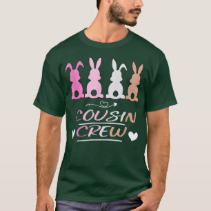 Cousin Crew Easter Bunnies Colourful Rabbits Match T-Shirt