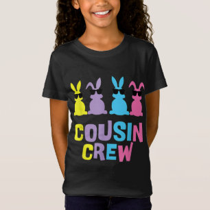 Cousin Crew Easter Bunnies Colourful Rabbits T-Shirt