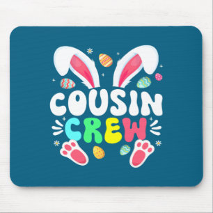 Cousin Crew Easter Bunny Family Matching Toddler B Mouse Pad