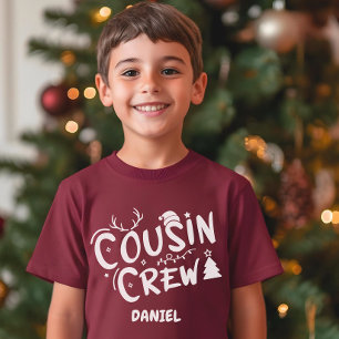 Cousin Crew Family Christmas T-Shirt