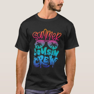 Cousin Crew Family Summer Vacation Beach Cruise Su T-Shirt