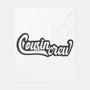 Cousin Crew Fleece Blanket