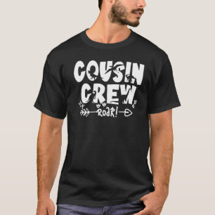 Cousin Crew For Kids Boys Girls Of Dinosaur Team C T-Shirt