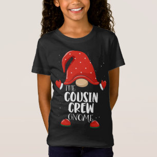 Cousin Crew Gnome Matching Family Christmas Pajama T-Shirt
