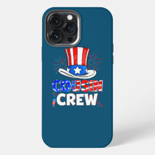 Cousin Crew Hats US Flag Firework Fun 4th Of July iPhone 13 Pro Max Case