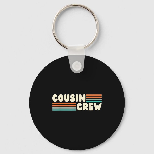 Cousin crew hawaii summer vacation beach cruise key ring (Front)