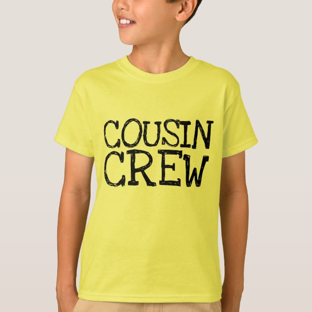 COUSIN CREW KIDS T-SHIRTS (Front)
