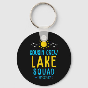 Cousin Crew Lake Squad Summer Vacation Family Matc Key Ring