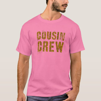 COUSIN CREW Leopard Print Funny Grammy Pawpaw Reed T-Shirt