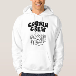 Cousin Crew Matching Family Reunion Summer Camp Hoodie
