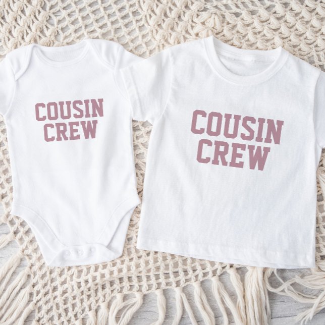 Cousin Crew | Mauve Kids Baby T-Shirt (Creator Uploaded)