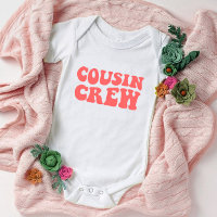 Cousin Crew | Peach Pink Matching Family
