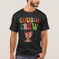 Cousin Crew Reindeer Squad Christmas 2023 Girls Ki