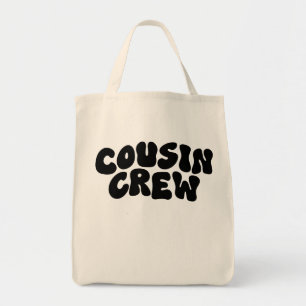 Cousin Crew   Retro Matching Cousin Family Reunion Tote Bag