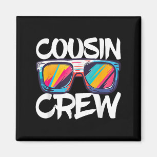 Cousin Crew Shirt Adults Kids Matching Cousin Crew Magnet