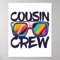 Cousin Crew Shirt Adults Kids Matching Cousin Crew